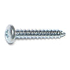 Monster Fastener Zinc Plated Steel Phillips Pan Head Sheet Metal Screws