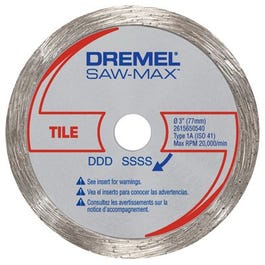 Saw-Max Diamond Tile Cut-Off Wheel, 3-In.