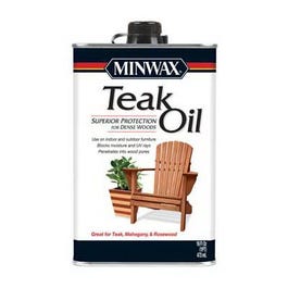 Teak Oil Wood Treatment, 1-Pt.