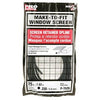 Screen Retainer Spline, Black, 15/64-In. x 25-Ft.