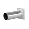 Lambro Industries 4 inch White Plastic Exhaust Wall Louvered Vent (4 White)