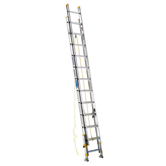 WERNER Aluminum D-Rung The Equalizer® Extension Ladder