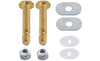 Plumb Shop Snap Off Toilet Bolts (5/16 x 2-1/4 Brass)