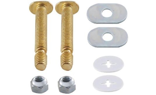 Plumb Shop Snap Off Toilet Bolts (5/16 x 2-1/4 Brass)