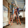 WERNER 8ft Type IAA Fiberglass Twin Ladder T7408