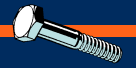 Midwest Fastener Coarse Hex Bolts Zinc
