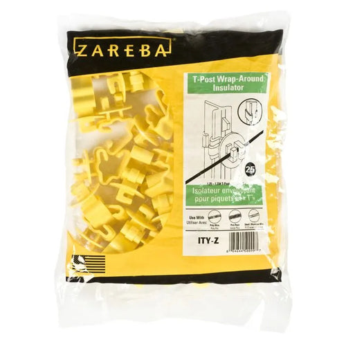 Zareba® Yellow T-Post Wrap-Around Insulator