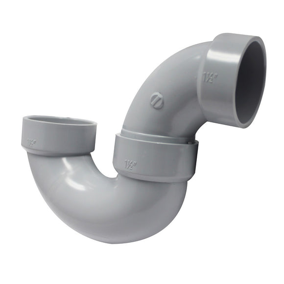 Canplas PVC DWV Trap Solvent Weld White