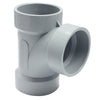 Canplas PVC DWV Sanitary Tee, Hub x Hub x Hub