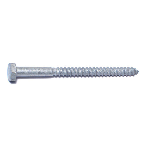 Monster Fastener Hot Dip Galvanized Hex Head Lag Screws