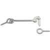 Stanley Safety Door Gate Hooks & Eyes 6, Zinc