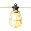 5 Molded Light Sockets, 50-Ft. Yellow Cord