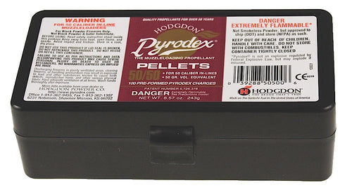 Hodgdon P5050 Pyrodex 50 Cal 50 Grain 100 Box/12 Case