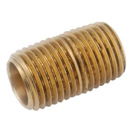 Pipe Fitting, Nipple, Lead-Free Red Brass, 1/8 x 4-In.