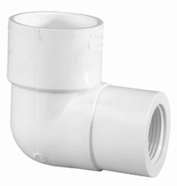 Lasco Fittings 1 x ½ Slip x FPT Sch40 Reducing 90 degree Elbow