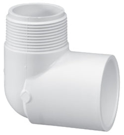 Lasco Fittings ¾ Mpt x Slip Sch40 90 degree Street Elbow