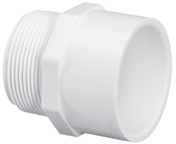 Lasco Fittings 1 MPT x Slip Sch40 Male Adapter