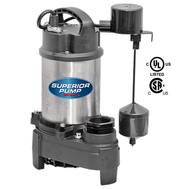 Superior Pump 3/4 HP Sump / EFFLUENT