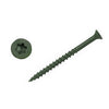 Midwest Fastener 09347 Green Coated Exterior Deck Screws. Star ~ #10 x 4
