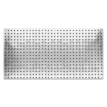 Knape & Vogt 0204-1632 Diamond Plate Steel Pegboard, Heavyweight ~ 16