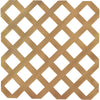 Dimensions 4 Ft. W x 8 Ft. L x 1/8 In. Thick Cedar Colored Vinyl Lattice Panel