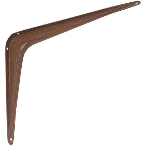 National 211 8 In. D. x 10 In. H. Fruitwood Steel Shelf Bracket