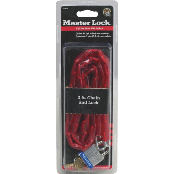 Master Lock 3 Ft. Bicycle Lock