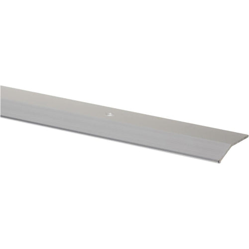 M-D Polished Smooth 1-3/8 In. x 6 Ft. Aluminum Carpet Trim Bar, Wide