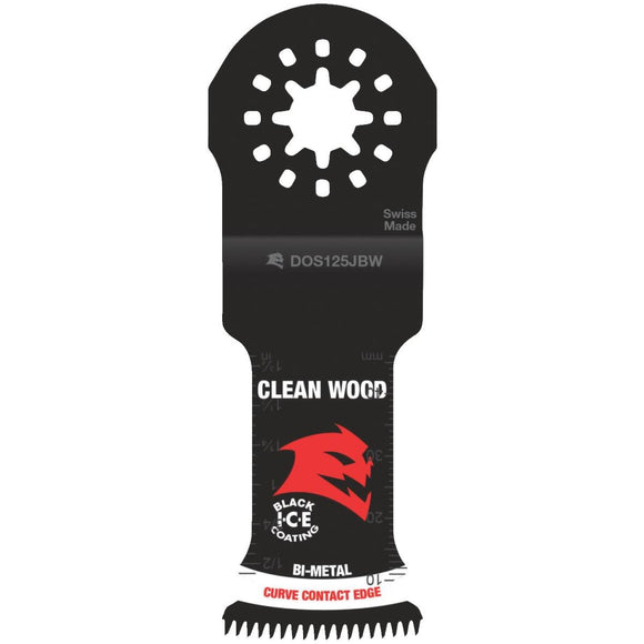 Diablo Starlock 1-1/4 In. Bi-Metal Oscillating Blade for Clean Wood (3-Pack)