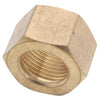 Anderson Metals 5/16 In. Brass Compression Nut (3-Pack)