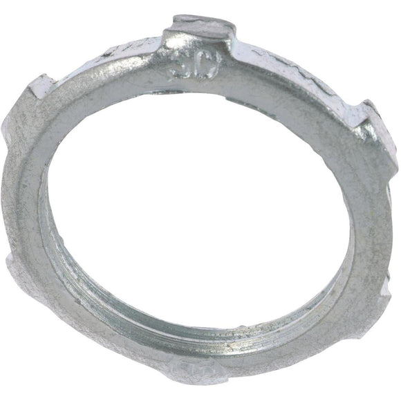 Halex 2-1/2 In. Rigid & IMC Steel Reversible Conduit Locknut