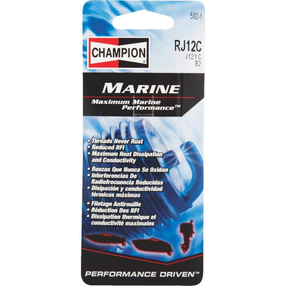 Champion RJ12C Copper Plus Marine Spark Plug