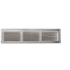LL Bldg Prods EAC16X4 Undereave Vent, Stamped Milled Finish Aluminum ~ 16