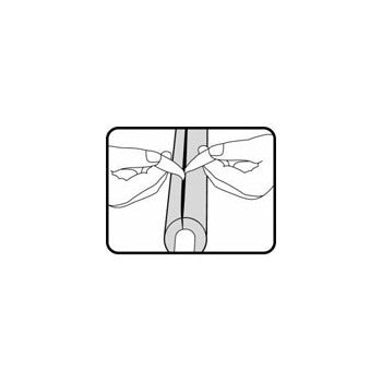 M-D Bldg Prods 50158 Tube Pipe Insulation, Self Sealing ~ 6 ft.