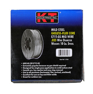 K-T Industries Flux Core Mig Wire 035 10 Lb